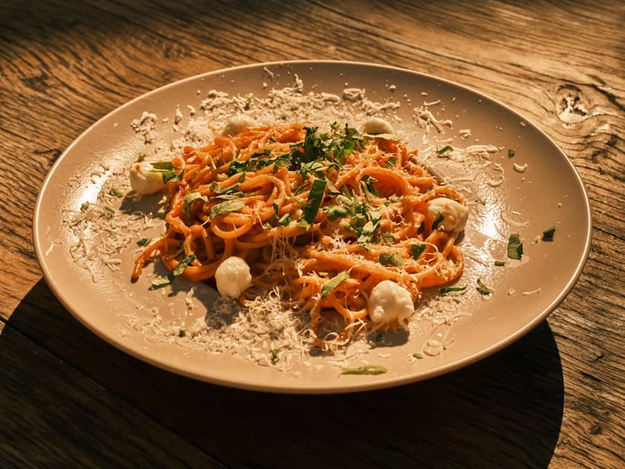 Rigatoni arrabbiata