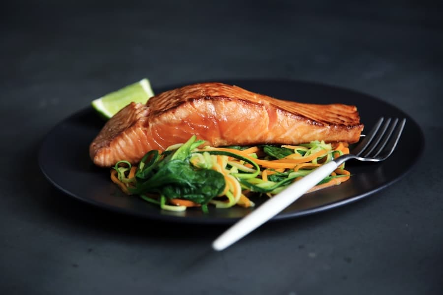 Salmón cítrico